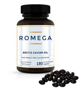 Bilde av ROMEGA, Arctic Caviar Oil, silderognolje, 180 ...